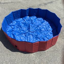 UMARDOO Foldable Dog  Pool. 55 X 12 Inches