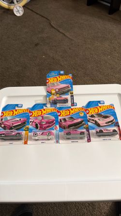 Hot Wheels pink