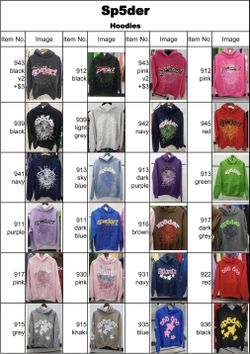 SP5DER HOODIES
