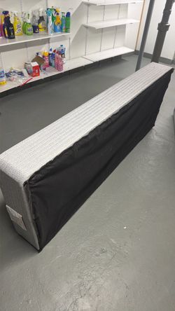 Two twin box springs