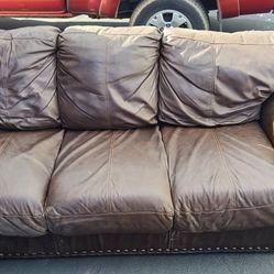 Leather Couch And Loveseat