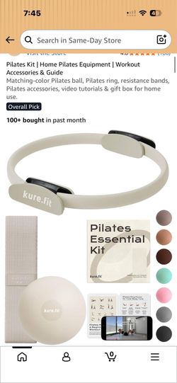 Pilates Kit | Home Pilates Equipment | Workout Accessories & Guide