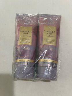 set of two Bath & Body Works "Vanilla Ease" Ultimate Hydration Body Creams