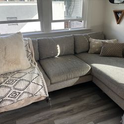 West Elm Sectional Sofa (reversible)