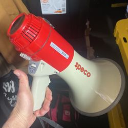 Speco Pa  For Riots Events Works Great Bull Horn
