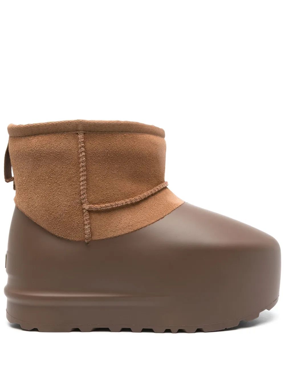 UGG Women's Classic Mini Pumped Molded Chestnut Slip On Boots 1158370