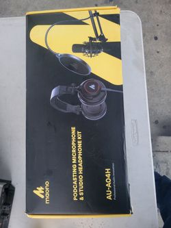 Maono Podcast Headphone Kit AU-A04H