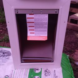Brand new wall entry pet door medium cash only