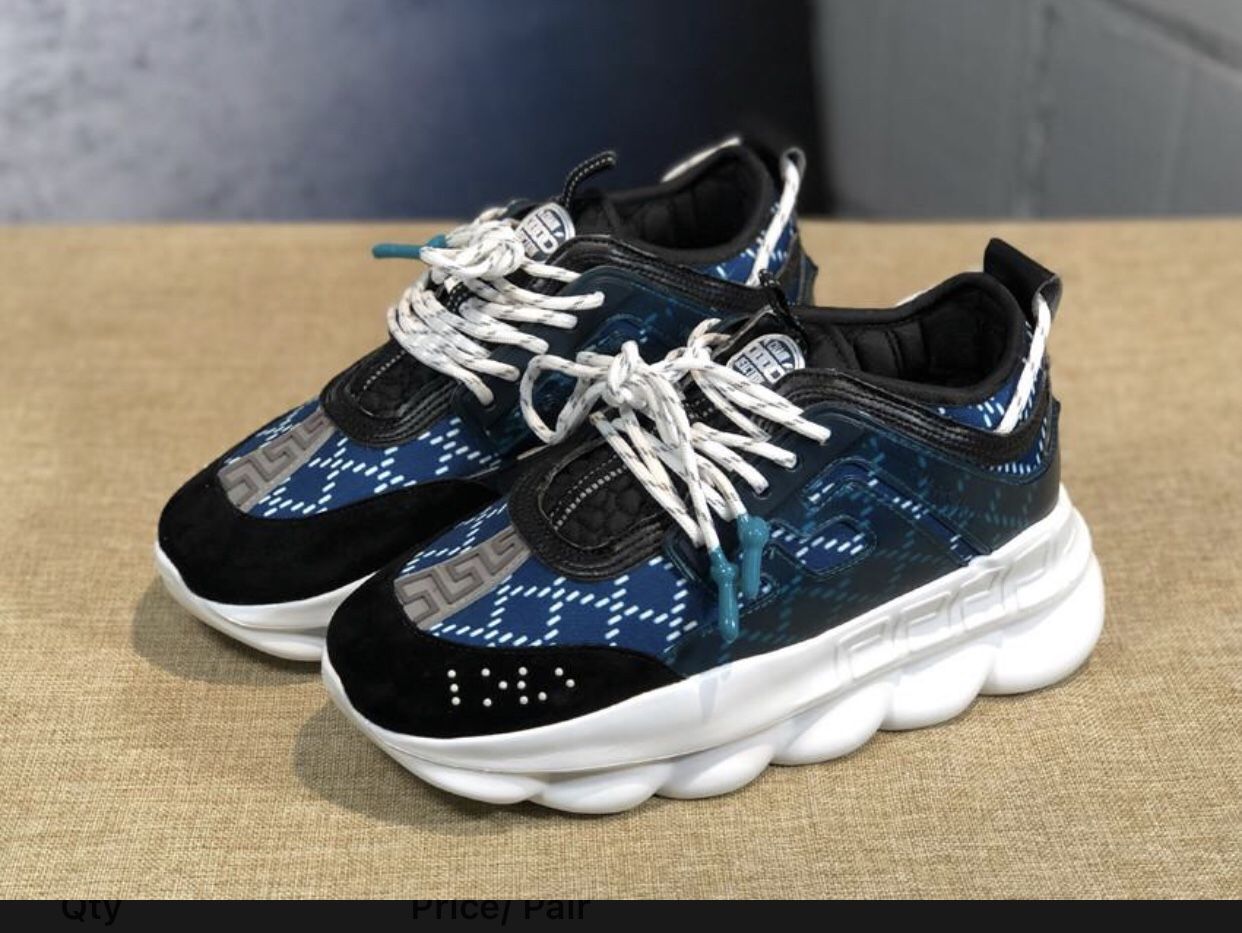Versace Chain Reaction Runners( Real) for Sale in El Dorado Hills 