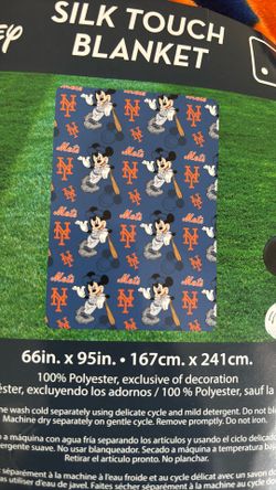 Mickey Mouse New York Mets Blanket