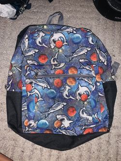Kids shark backpack