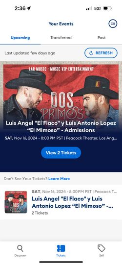 Mimoso & El Flaco Concert 11/16/24