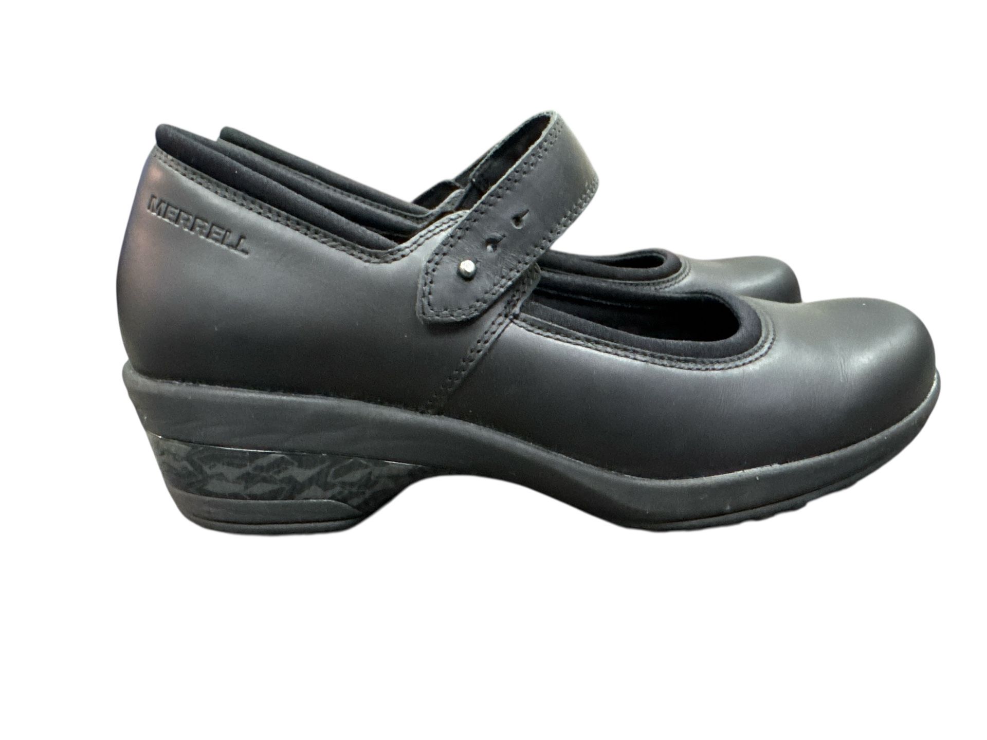 Merrell Valetta Strap Ac+ Pro Women's Shoes US 9 Slip Resistant Mary Jane Clogs