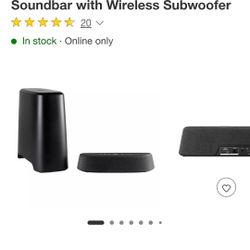 POLK MAGNIFI MINI AX SOUND BAR SYSTEM 