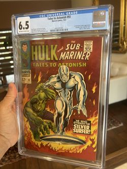 TALES TO ASTONISH #93 comic Book Silver Surfer!