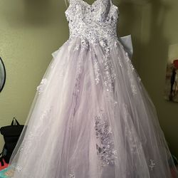Lilac Purple Quinceañera Dress