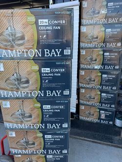 Hampton Bay 20-Inch Conyer Ceiling Fan Titanium