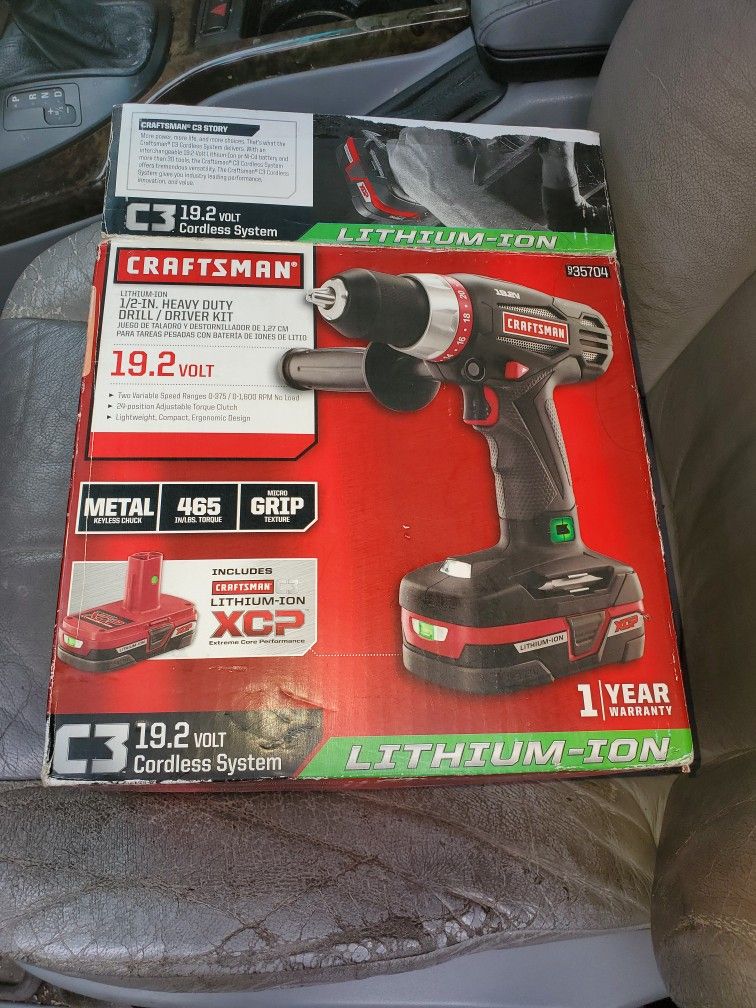 19v Cordless Drill