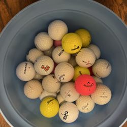 40 GOLF BALLS 