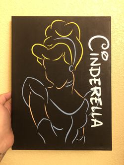 Cinderella Disney painting
