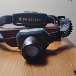 Swiss Tech Ultrabright Rechargeable Headlamp