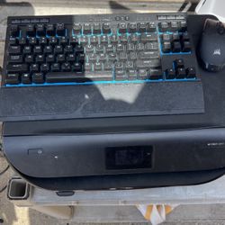 Printer, Keyboard And Mouse