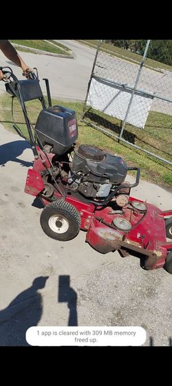Exmark 32" walkbehind lawnmower $1,000