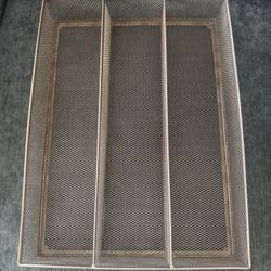 Metal Silverware Drawer Organizer