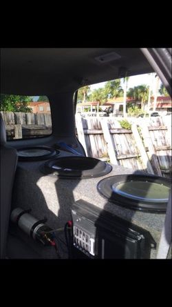 3 12” SUBS Speakers for car
