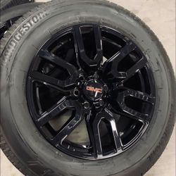 20” Factory GM Stamped GMC Sierra Yukon Chevy Silverado Tahoe Suburban Wheels Rims Tires Factory OEM Original