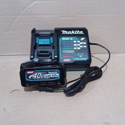 Makita Charger And Batter 40 Vts 
