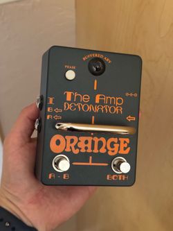 Orange Amp Detonator Buffered A/B/Y Switcher Pedal
