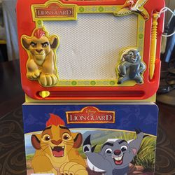 Lion guard board book w/ magnetic board