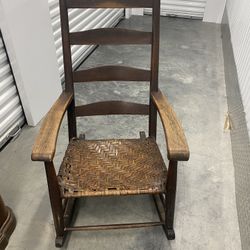 Antique rocking chair