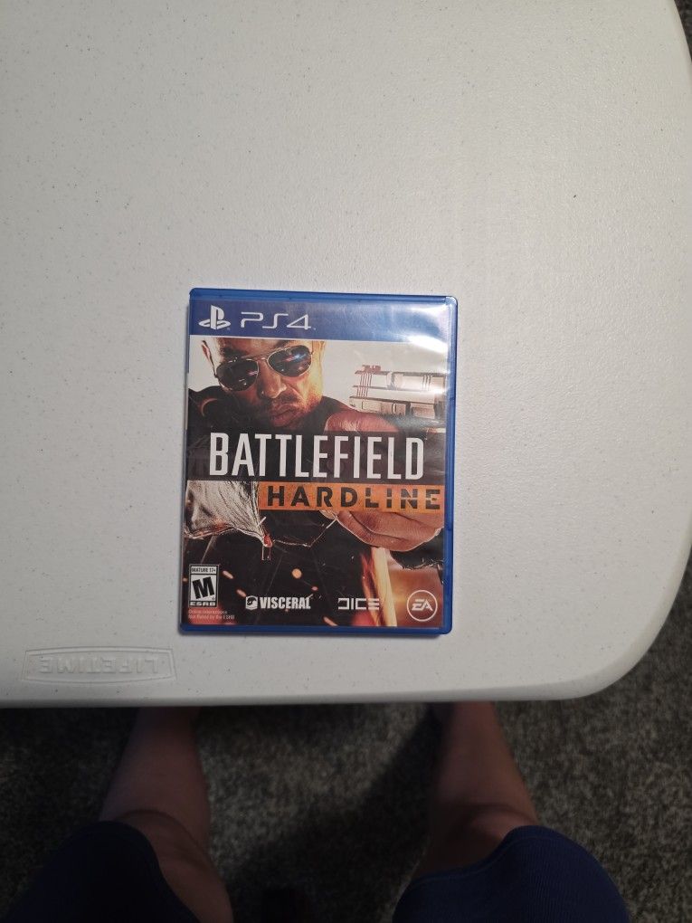 Ps4 Battlefield Hardline Disk