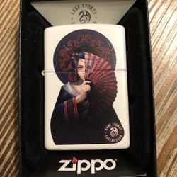 Anne Stokes Japanese Geisha Zippo Brand New 