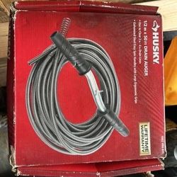 Husky Drain Auger 1/2" x 50'