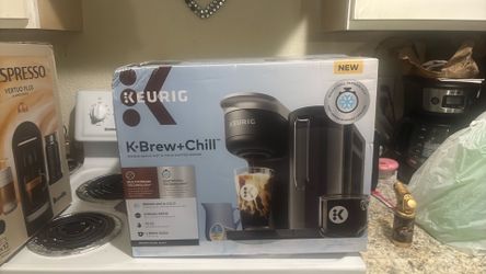Sure, you could use something like "Brand New Keurig K Brew Plus Chill Iced Coffee Maker."