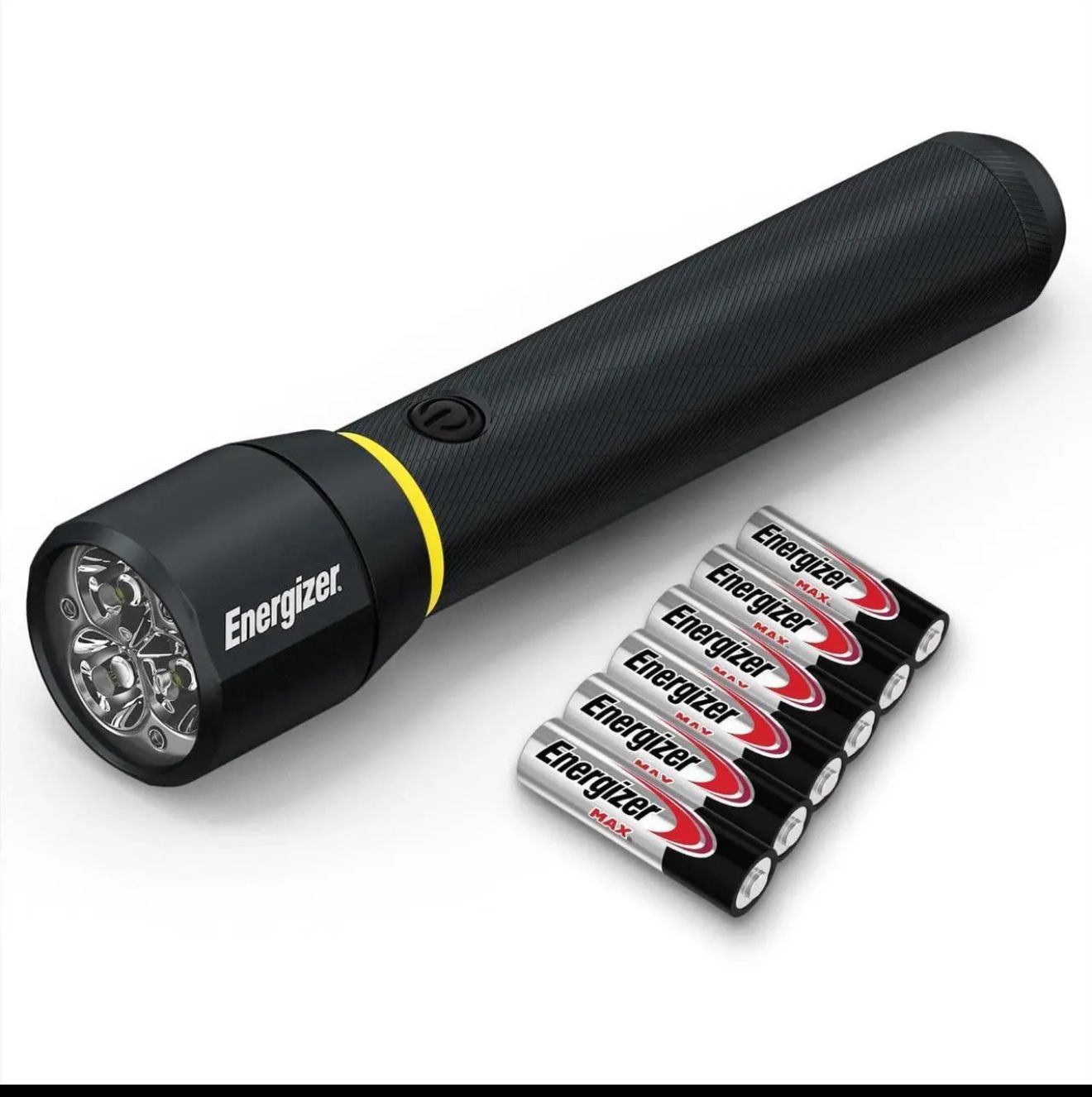 ENERGIZER LED Flashlight Vision PRO Ultra Bright 1000+ Lumens IPX4 Water Resistant Aircraft-Grade Aluminum LED Light Rugged Metal Flash Light for Outd