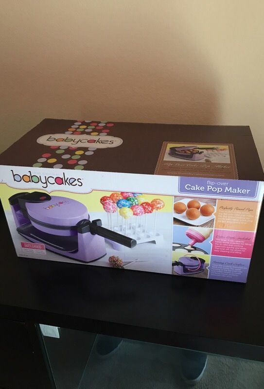 Babycakes flip-over cake pop maker