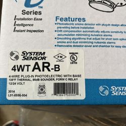 4wt AR-B Smoke Detector X10