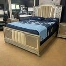 Platinum Queen Upholstered Panel Bedroom Sets