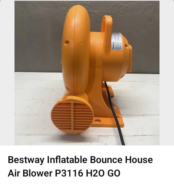 Bestway Inflatable Bounce House Air Blower P3116 H2O GO