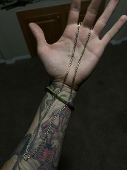 14kt figaro chain
