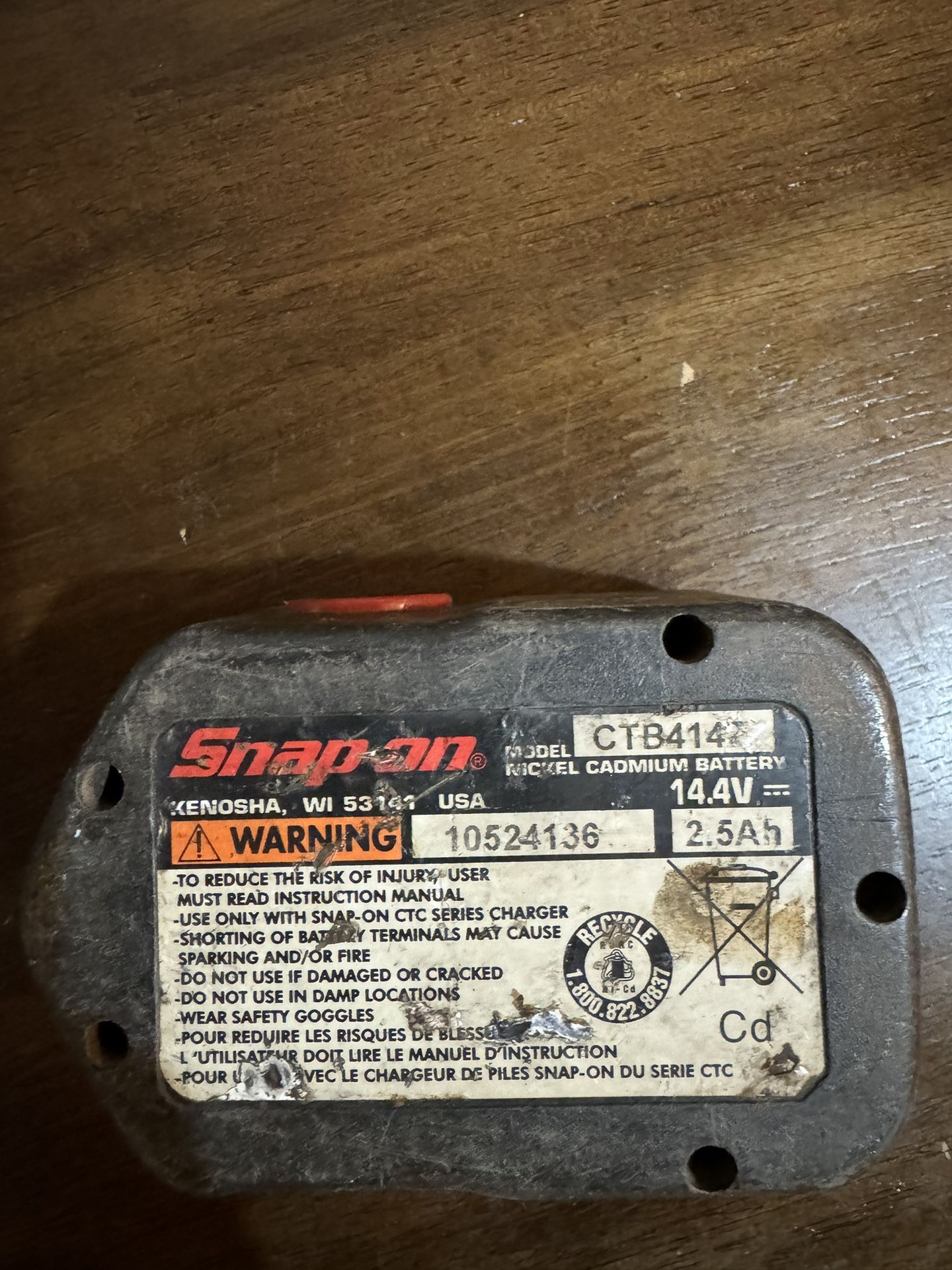 Power Tool Battery Snap On