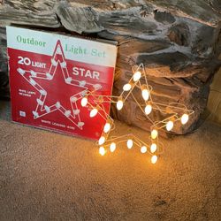 Outdoor Lighted Star