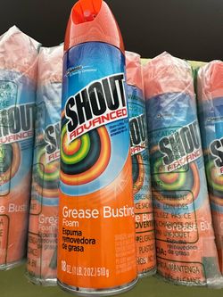 Shout Advanced Grease Busting Foam 18 oz