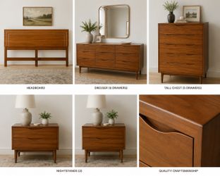 ✨ Vintage American of Martinsville Bedroom Set – 5 Pieces ✨