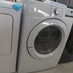 New LG
7.4 Cu. Ft. vented Stackable Electric Dryer in White with Sensor Dry