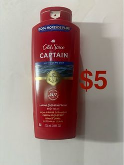 Old Spice Captain Body Wash 24 FL OZ